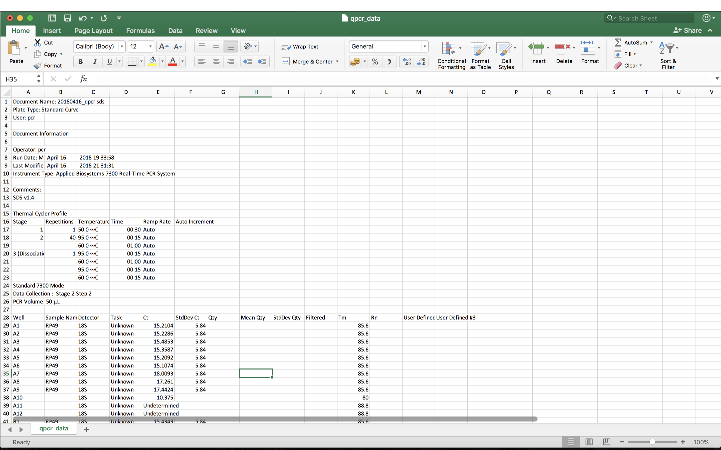 Rt Qpcr Analysis With R Importing Qpcr Data And Experimental Designs Into R